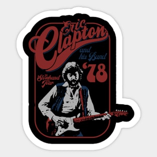 eric clapton || 78 Sticker